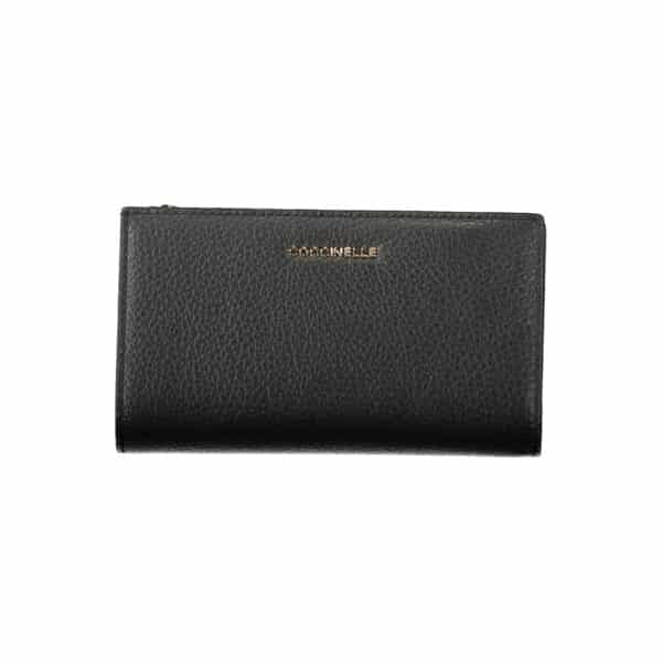 Coccinelle Black Leather Women Wallet