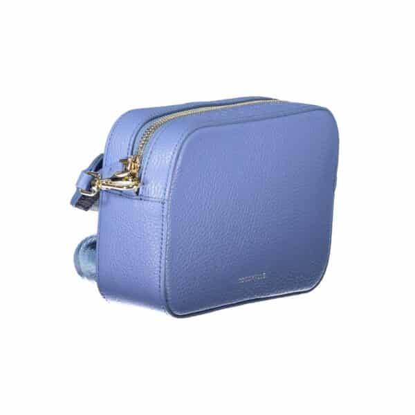 Coccinelle Light Blue Leather Women Handbag – Image 3
