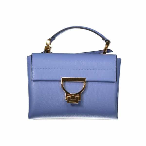Coccinelle Light Blue Leather Women Handbag