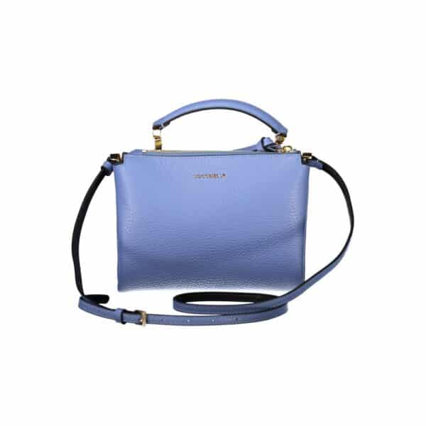 Coccinelle Light Blue Leather Women Handbag – Image 2