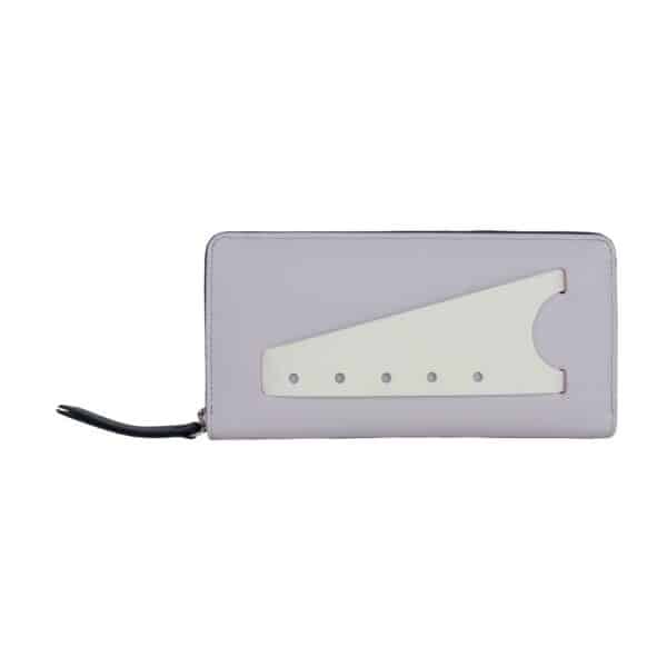 Maison Margiela Purple Calfskin Wallet – Image 2