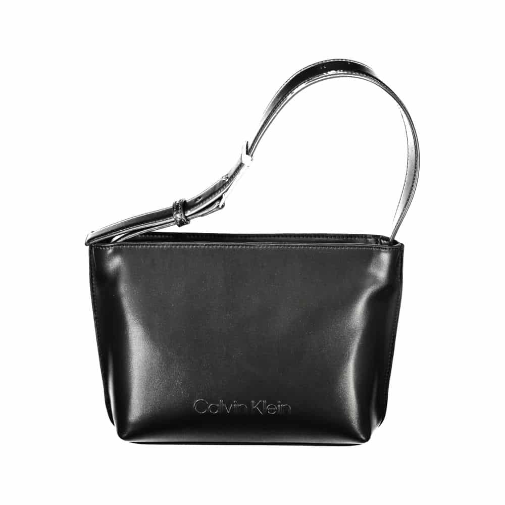 Calvin Klein Black Polyester Women Handbag