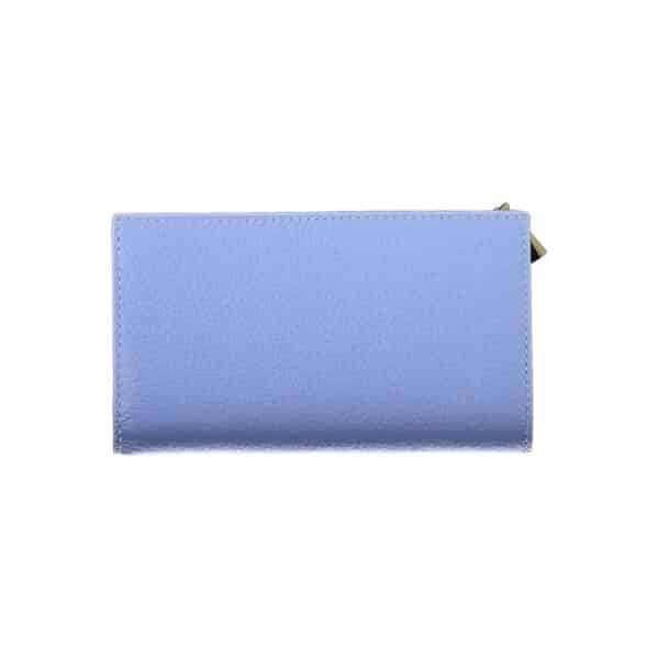 Coccinelle Light Blue Leather Women Wallet – Image 2
