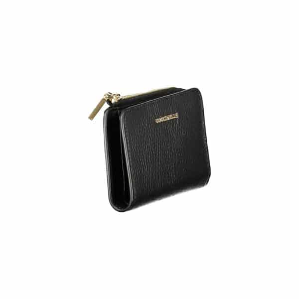 Coccinelle Black Leather Women Wallet – Image 3