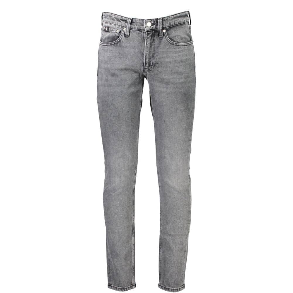 Calvin Klein Brown Cotton Men Jeans