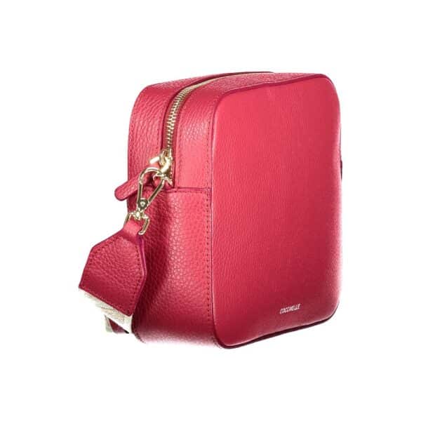 Coccinelle Red Leather Women Handbag – Image 3