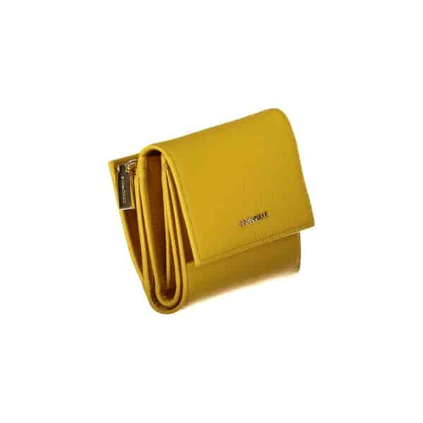 Coccinelle Yellow Leather Wallet – Image 3
