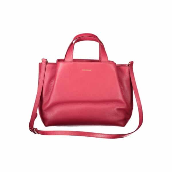 Coccinelle Red Leather Handbag – Image 2