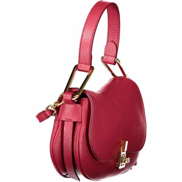 Coccinelle Red Leather Handbag – Image 3