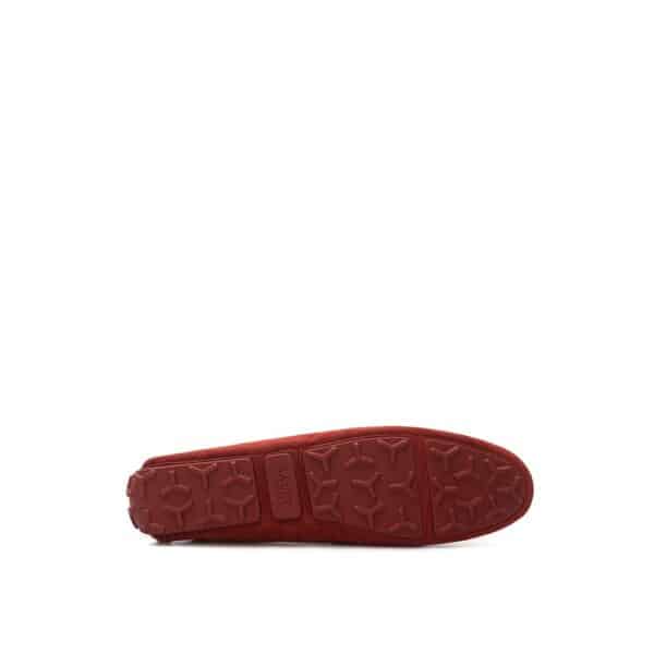 Bally Bordeaux Leather Moccassin – Image 5