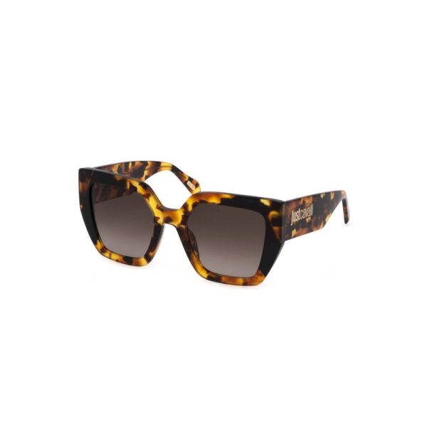 Lunettes de soleil style écaille, design moderne.