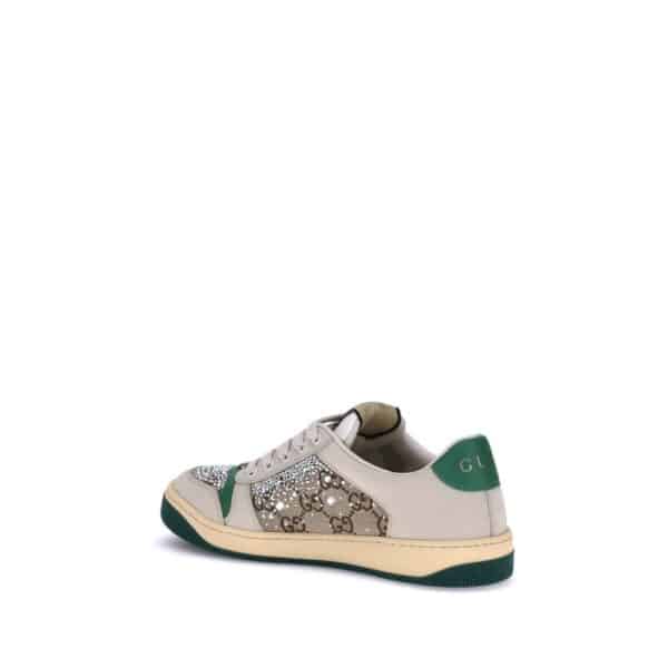 Gucci Rhinestone Screener Sneakers – Image 3
