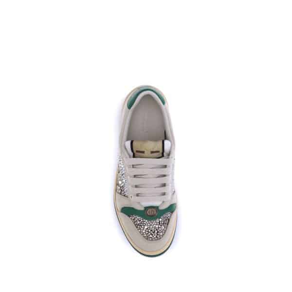 Gucci Rhinestone Screener Sneakers – Image 4