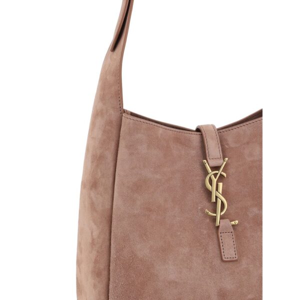 Saint Laurent Le 5 à 7 suede Shoulder Bag – Image 4