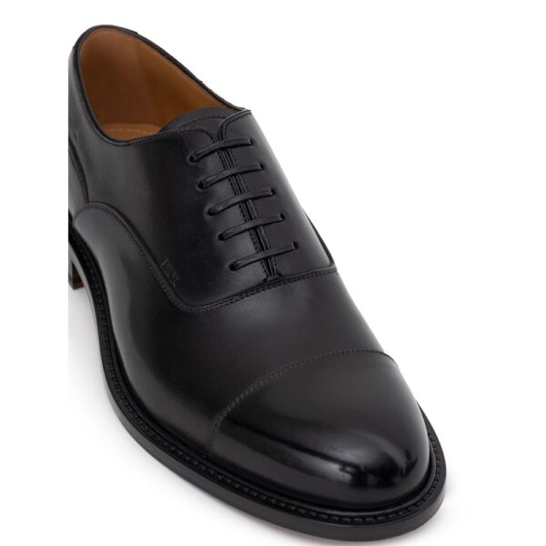 Dior Black Leather Oxfords And Derby – Image 4