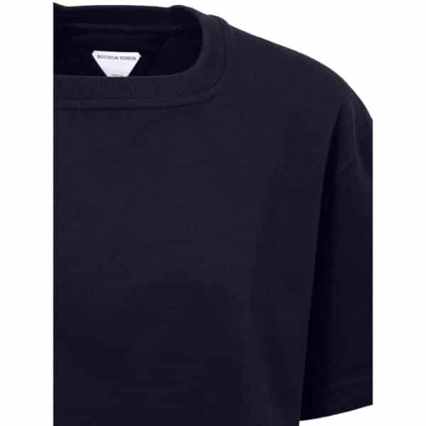 Bottega Veneta Blue Cotton T-Shirt – Image 3