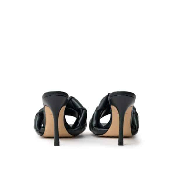 Bottega Veneta Green Leather Sandal – Image 3