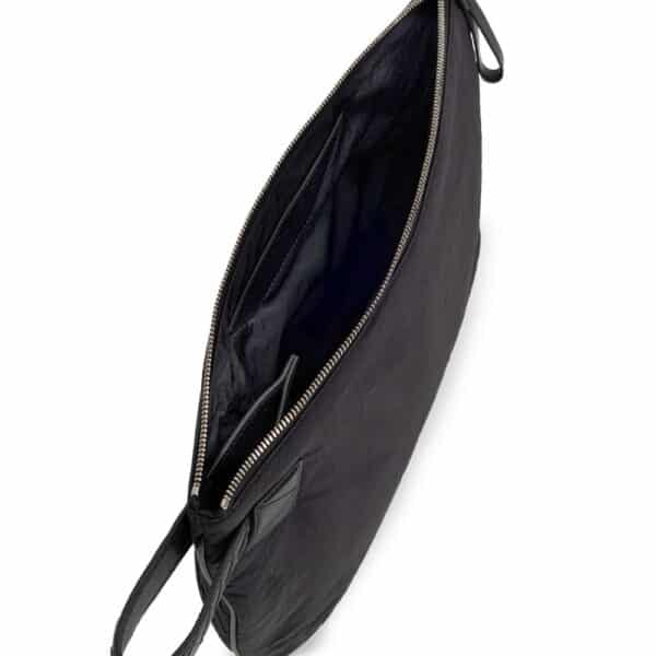 Bottega Veneta Black Nylon Clutch Bag – Image 5