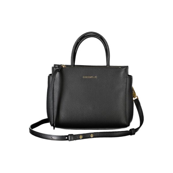 Coccinelle Black Leather Handbag – Image 2