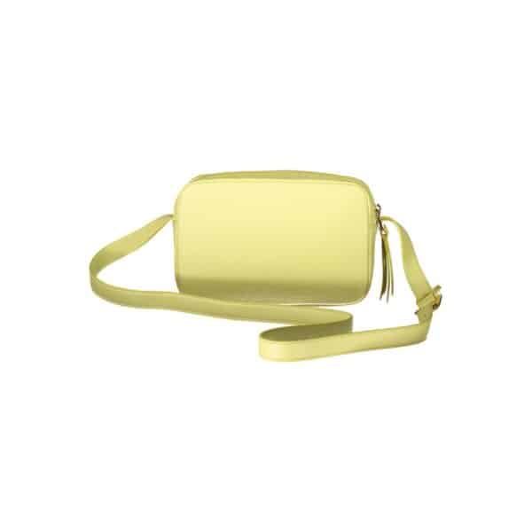 Coccinelle Yellow Leather Handbag – Image 2