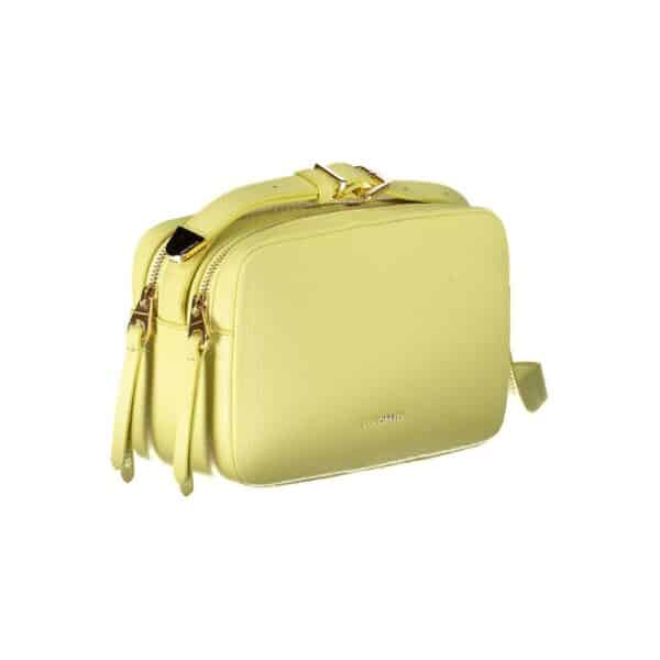 Coccinelle Yellow Leather Handbag – Image 3