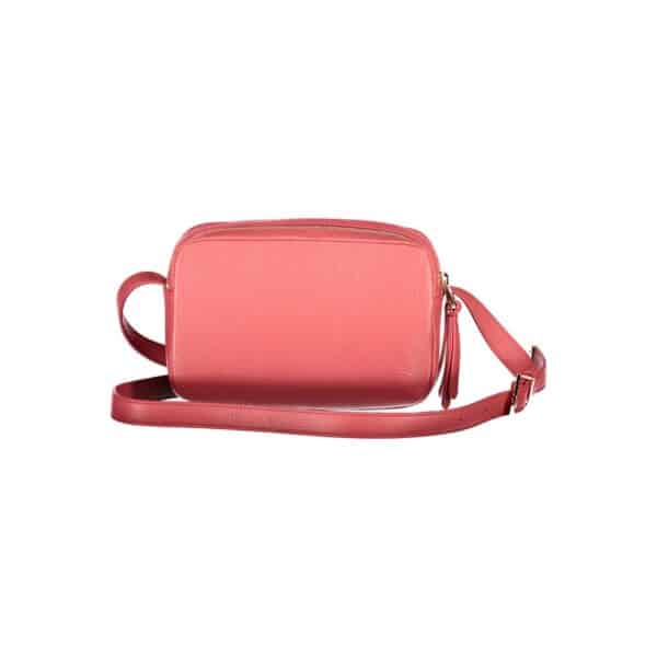 Coccinelle Pink Leather Handbag – Image 2
