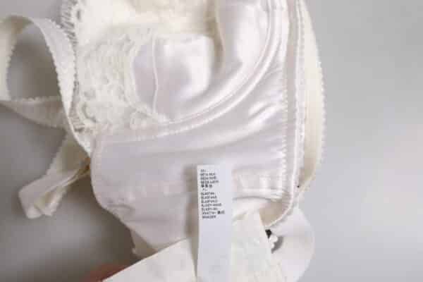 Dolce & Gabbana White Silk Underwired Balconette Bra Underwear – Image 5
