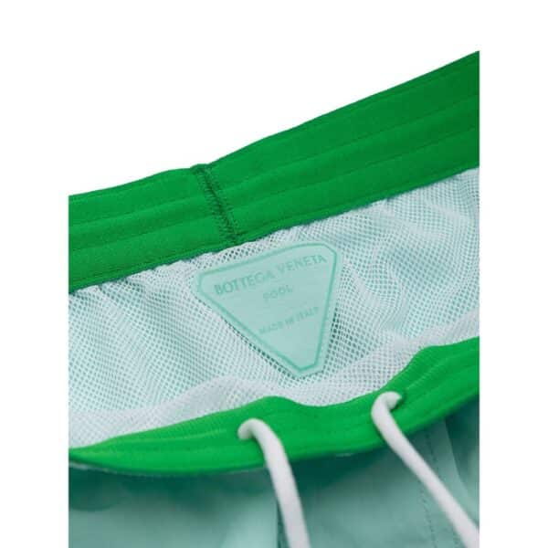 Bottega Veneta Turquoise Polyamide Swim Short – Image 3