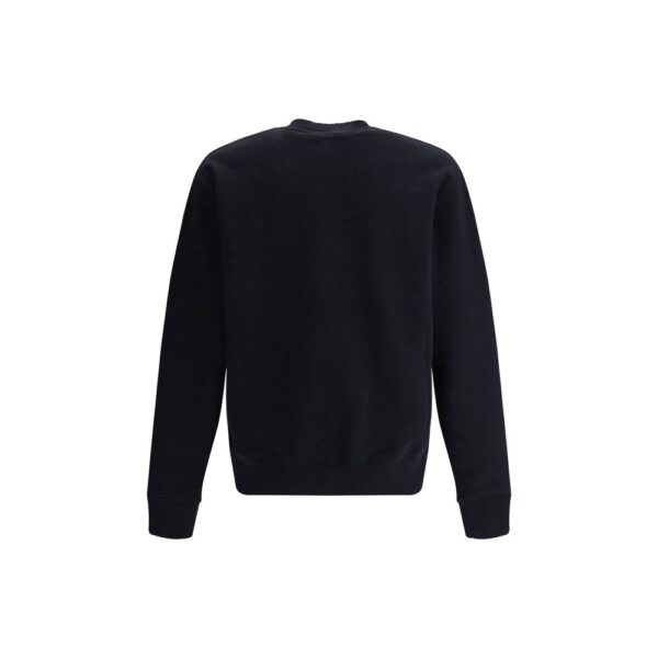 Sweatshirt noir vu de dos.