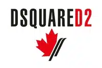 Logo de DSQUARED2 avec une feuille d'érable.
