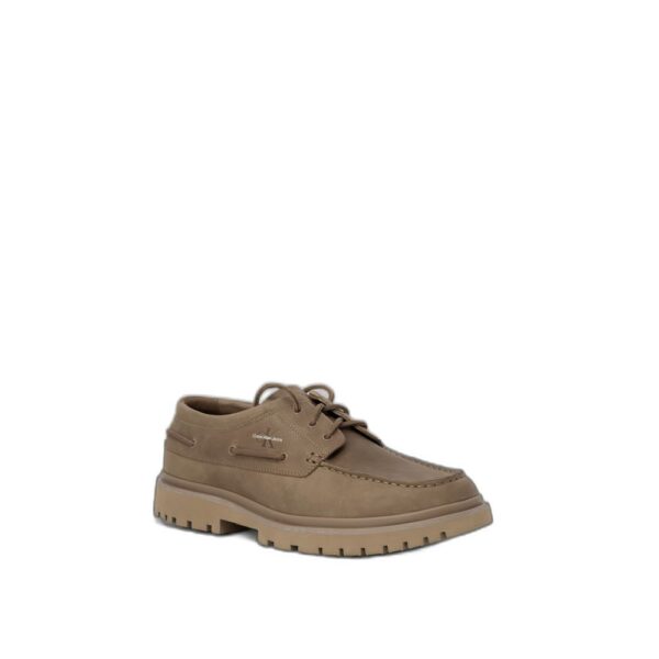 Calvin Klein Jeans Brown Leather Oxfords And Derby – Image 2