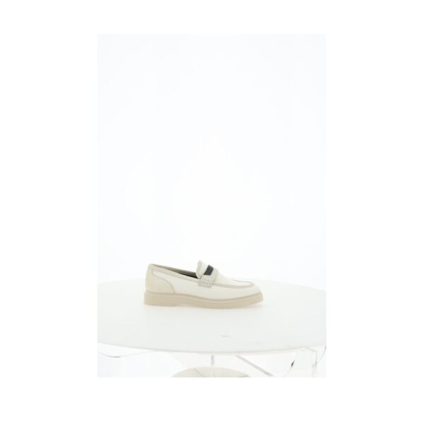 Brunello Cucinelli Beige Loafers Shoes