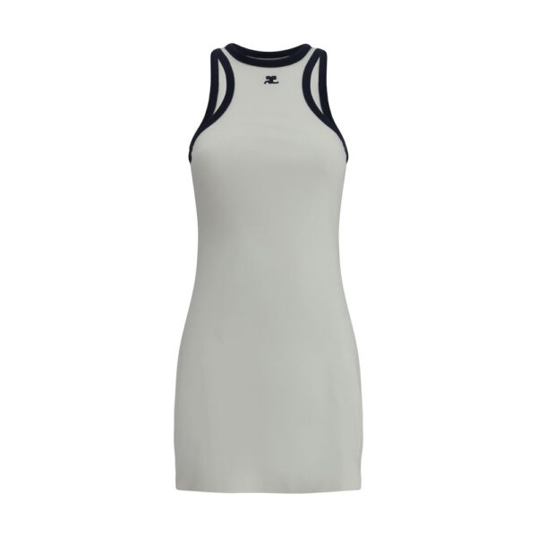 Courrèges Cotton Scuba mini Dress
