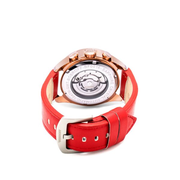 Bobroff Red Leather Watch – Image 2