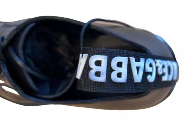Dolce & Gabbana Black Leather Derby Dress Shoes – Image 8