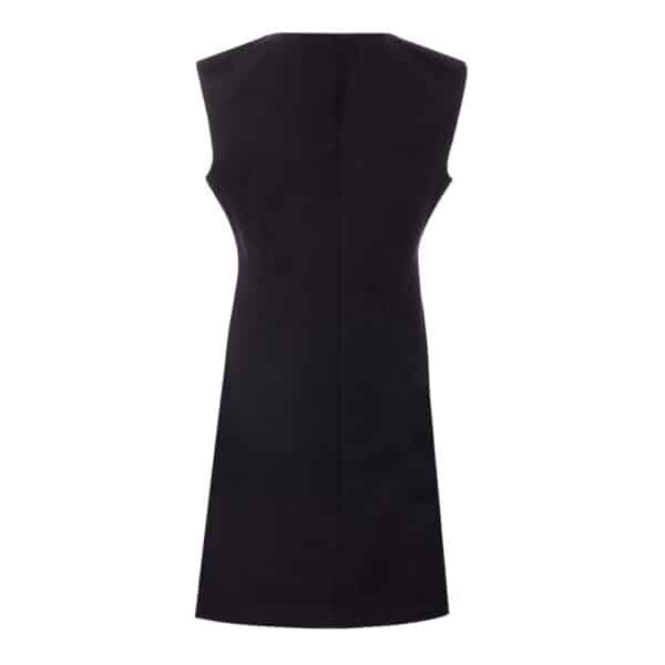 Bottega Veneta Elegant Black Viscose Dress Essentials – Image 2