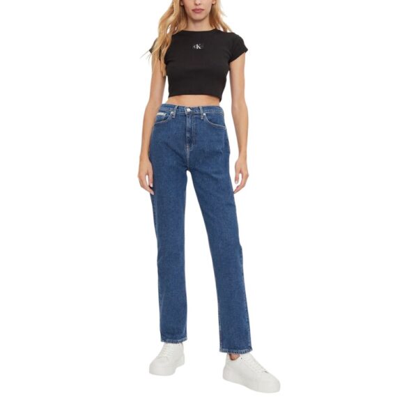 Calvin Klein Jeans Blue Cotton Slim Fit Jean – Image 3