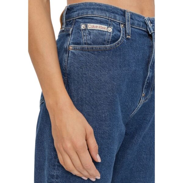 Calvin Klein Jeans Blue Cotton Slim Fit Jean – Image 4