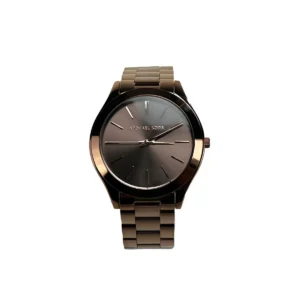 Michael Kors Slim Runway Brown Stainless Steel Watch MK3418