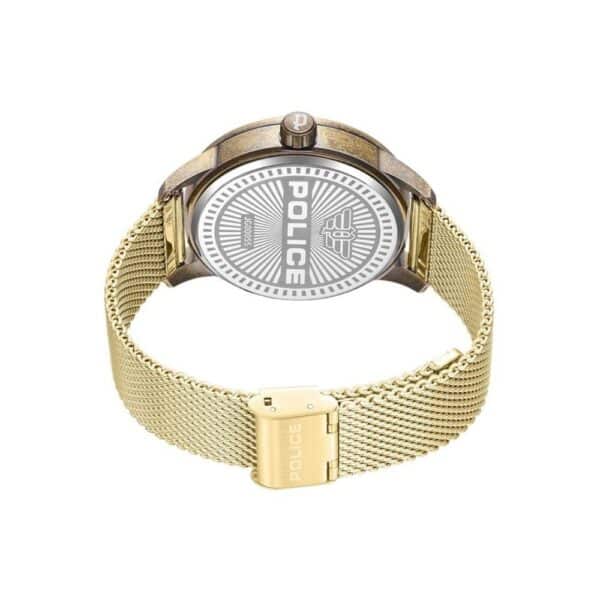Police Gold Stainless Steel Watch – Image 2