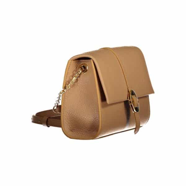 Coccinelle Brown Leather Handbag – Image 3