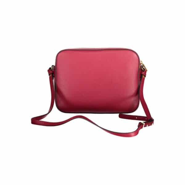 Coccinelle Red Leather Handbag – Image 2