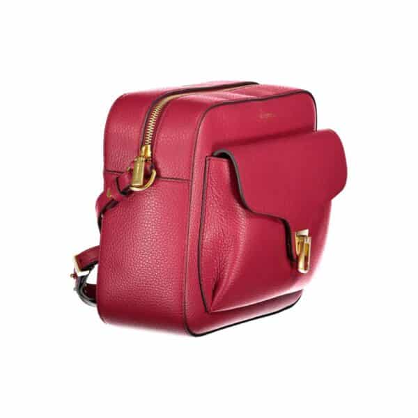 Coccinelle Red Leather Handbag – Image 3