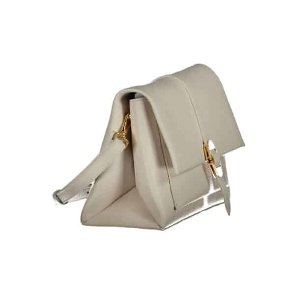 Coccinelle White Leather Handbag – Image 3