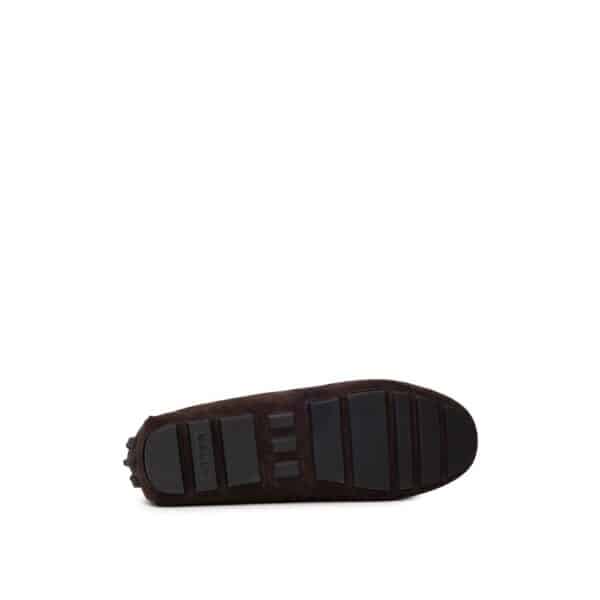 Bally Brown Leather Moccassin – Image 4