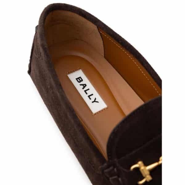 Bally Brown Leather Moccassin – Image 6