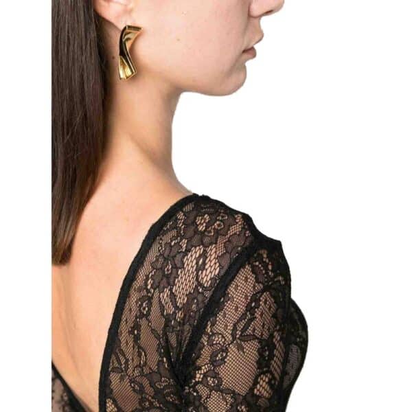PINKO Black Nylon Tops & T-Shirt – Image 4