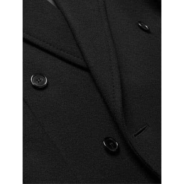 Saint Laurent Double-Breasted Wool Coat – Image 4