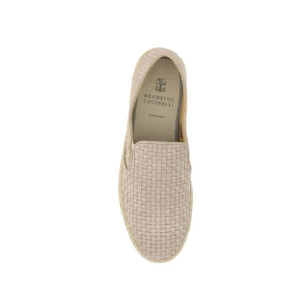 Brunello Cucinelli Leather Loafers – Image 4