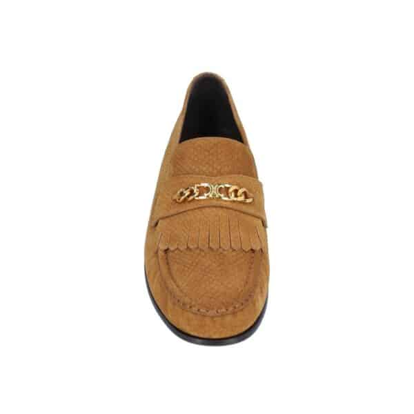 Celine Triomphe Fringes Loafers – Image 4